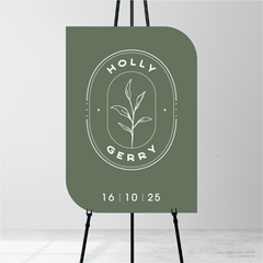 Galway Girl: Wedding Welcome Sign