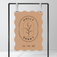 Galway Girl: Wedding Welcome Sign
