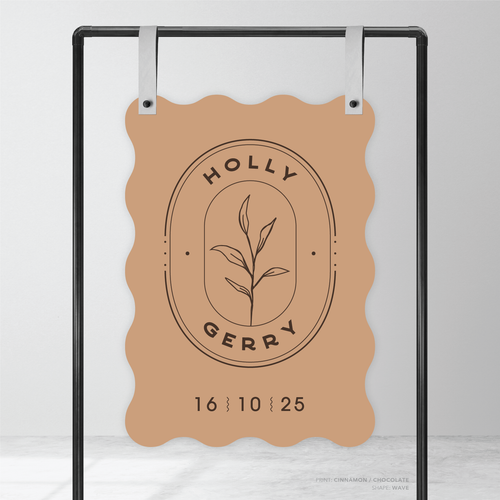 Galway Girl: Wedding Welcome Sign
