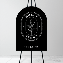 Galway Girl: Wedding Welcome Sign