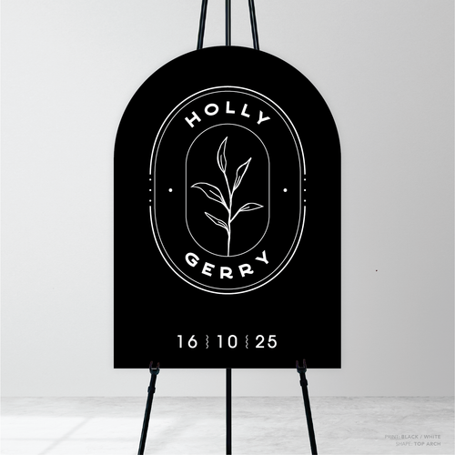 Galway Girl: Wedding Welcome Sign