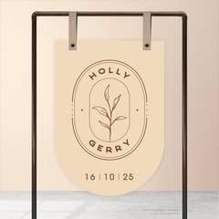 Galway Girl: Wedding Welcome Sign