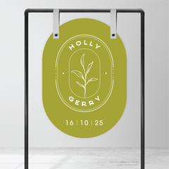 Galway Girl: Wedding Welcome Sign