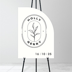 Galway Girl: Wedding Welcome Sign