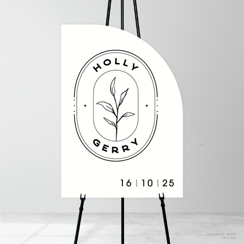 Galway Girl: Wedding Welcome Sign