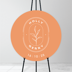 Galway Girl: Wedding Welcome Sign