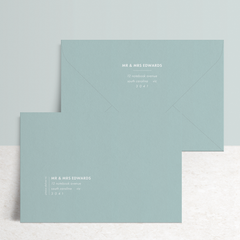 Henry: Envelope Print Front & Back