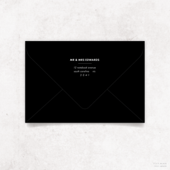 Henry: Envelope Print Back