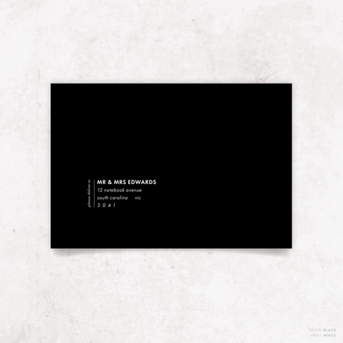 Henry: Envelope Print Front