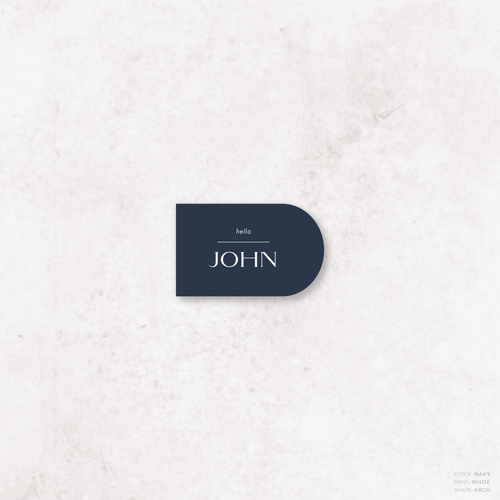 Henry: Baptism Place Card