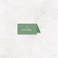 Henry: Baptism Place Card