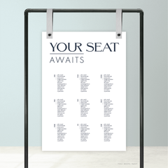 Henry: Baptism Seating Chart
