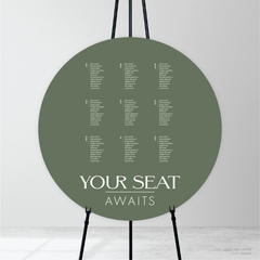 Henry: Baptism Seating Chart