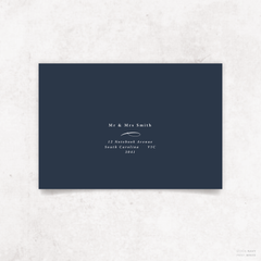 Julia: Envelope Print Front