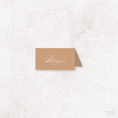 Julia: Baptism Place Card