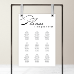 Julia: Baptism Seating Chart