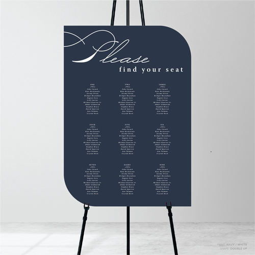 Julia: Baptism Seating Chart