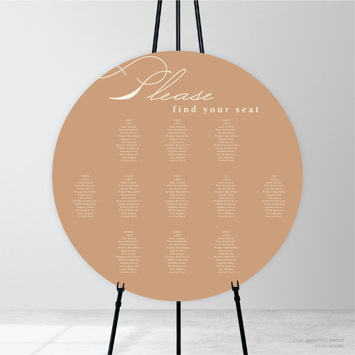 Julia: Baptism Seating Chart