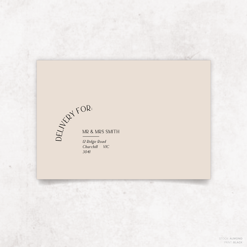 Laura: Envelope Print Front