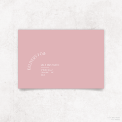 Laura: Envelope Print Front