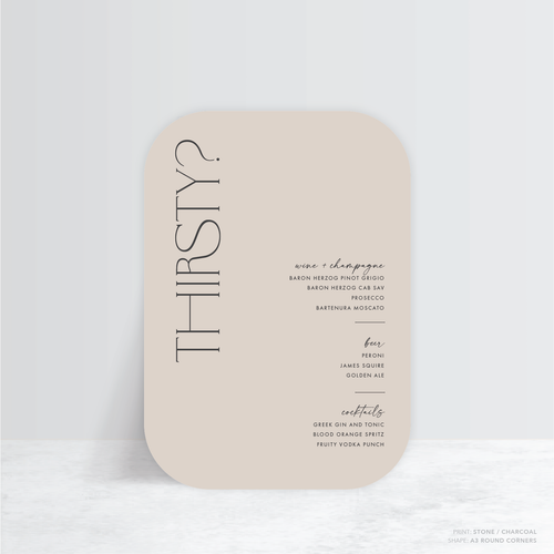 Magnetic Attraction: Wedding Bar Sign