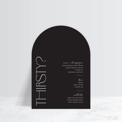 Magnetic Attraction: Wedding Bar Sign