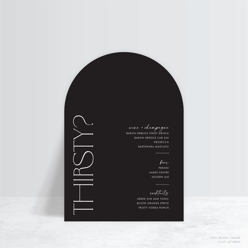 Magnetic Attraction: Wedding Bar Sign