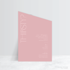 Magnetic Attraction: Wedding Bar Sign