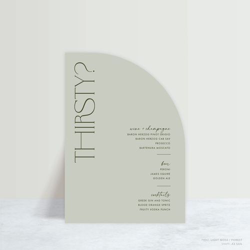 Magnetic Attraction: Wedding Bar Sign