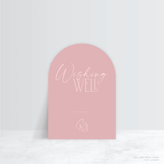 Magnetic Attraction: Wedding Info Sign