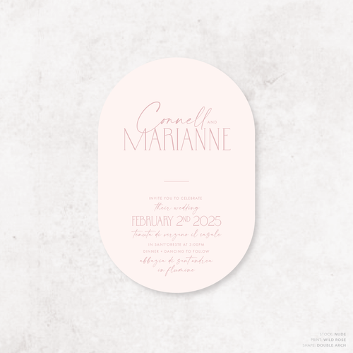 Magnetic Attraction: Wedding Invitation