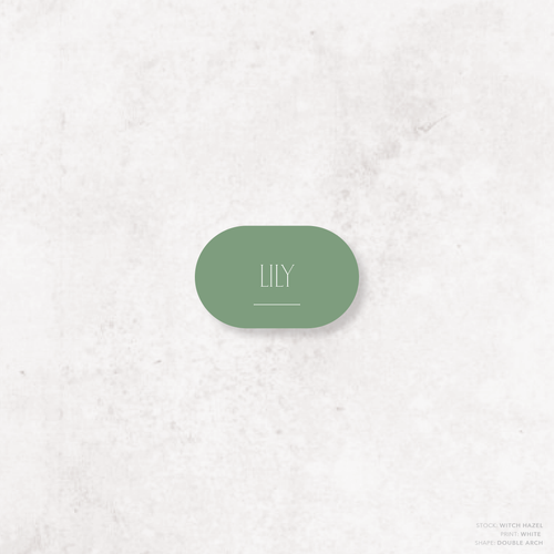 Magnetic Attraction: Wedding Place Card