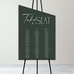 Magnetic Attraction: Wedding Seating Chart