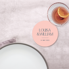 Me And You: Wedding Coaster