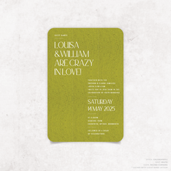 Me And You: Wedding Invitation