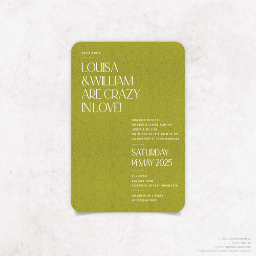 Me And You: Wedding Invitation