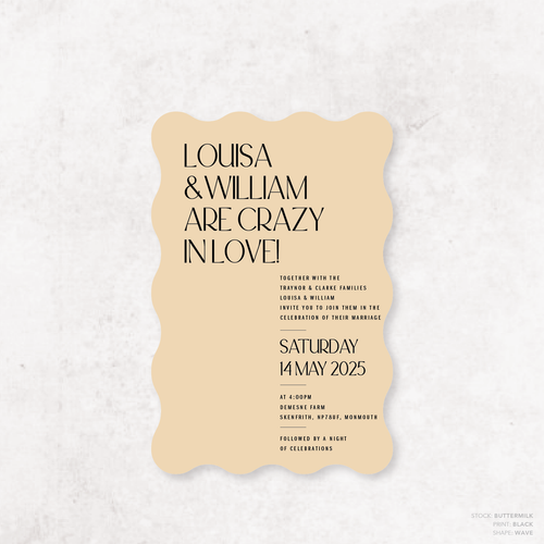 Me And You: Wedding Invitation