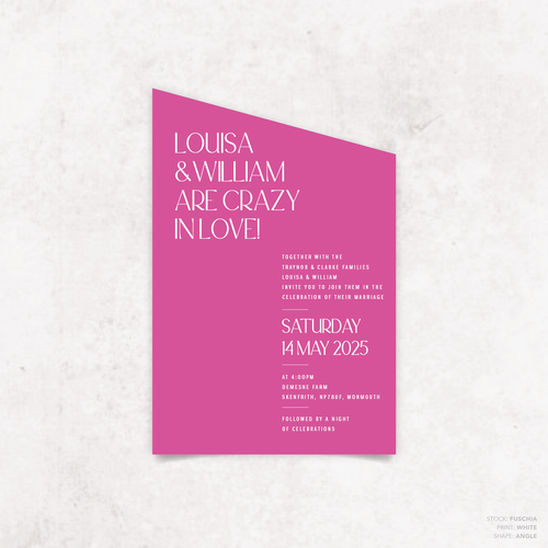 Me And You: Wedding Invitation