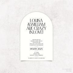 Me And You: Wedding Invitation