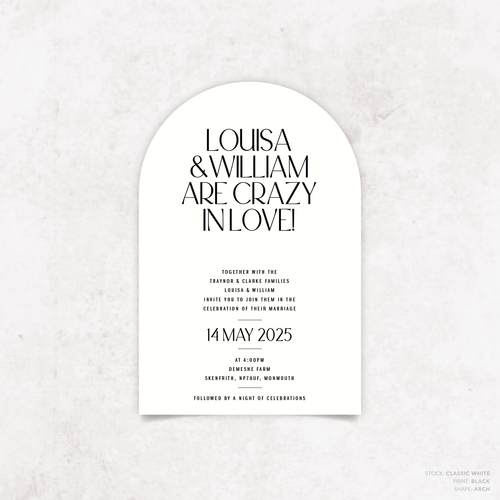 Me And You: Wedding Invitation