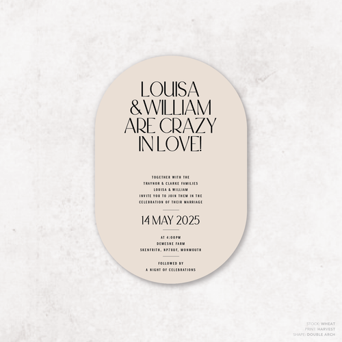 Me And You: Wedding Invitation