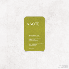 Me And You: Wedding Note Card