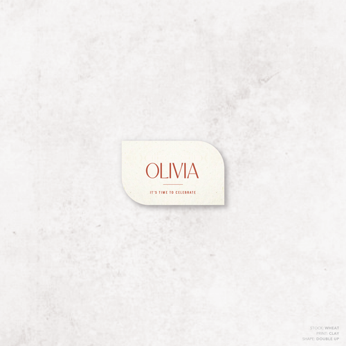 Me And You: Wedding Place Card