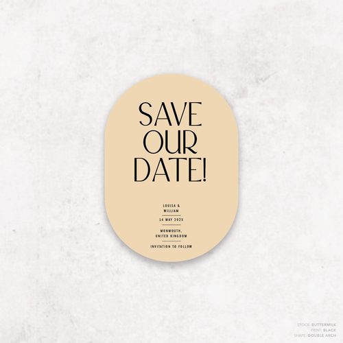 Me And You: Wedding Save The Date