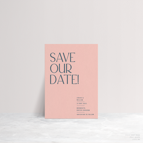 Me And You: Wedding Save The Date