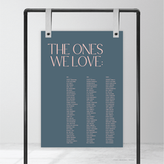 Me And You: Wedding Seating Chart