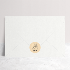 Me And You: Wedding Sticker