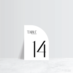 Me And You: Wedding Table Number