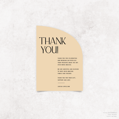 Me And You: Wedding Thank You Card