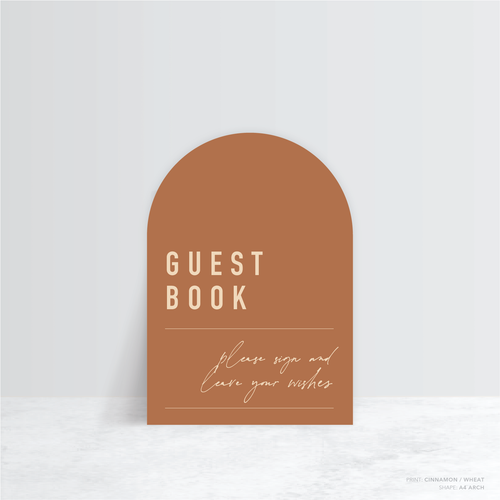 Never Let You Go: Wedding Info Sign